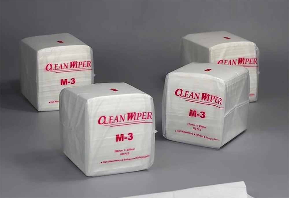 Viscose Nonwoven Lint Free M-3 Industrial Cleanroom Clean Wiper